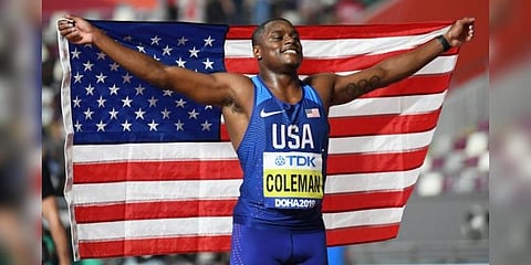 உலகச் சாம்பியன்ஷிப் தடகளம்: ’அதிவேக மனிதர்’ ஆன கோல்மேன்