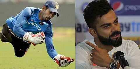 என்னை பொறுத்தவரையில் ‘சாஹா’தான் உலகின் சிறந்த விக்கெட்கீப்பர் - விராட் கோலி