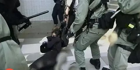 சீனாவின் தேசிய தின கொண்டாட்டத்திற்கு எதிர்ப்பு - ஹாங்காங்கில் நீடிக்கும் போராட்டம்