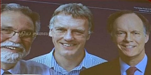 மருத்துவத்திற்கான நோபல் பரிசு 3 பேருக்கு அறிவிப்பு