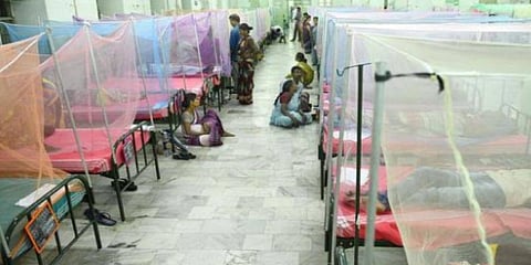 டெங்கு, வைரஸ் காய்ச்சல் : மதுரையில் 12 பேருக்கு தனி வார்டில் சிகிச்சை