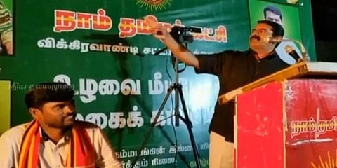 ராஜீவ் காந்தி கொலை குறித்து சர்ச்சை பேச்சு.. சீமான் மீது வழக்குப்பதிவு