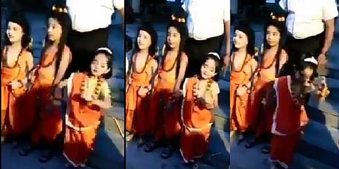 குட்டிப்பெண் சீதையின் அழகிய நடனத்தால் அசந்துபோன இணையவாசிகள்: வீடியோ!