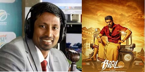 “நண்பா, யாராவது பிகிலுக்கு 2 டிக்கெட் வாங்கி தாங்க” - ரஸ்ஸல் அர்னால்டு ஆர்வம்