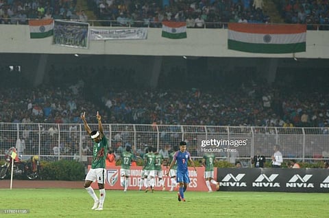 வங்கதேசத்திடம் 'டிரா'...! ஏமாற்றமளித்த இந்திய கால்பந்து அணி..!