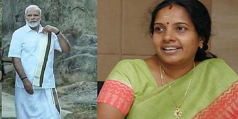 ஒற்றுமை யாத்திரையில் பாஜகவினர் வேட்டி, சட்டை அணிய அறிவுறுத்தல்