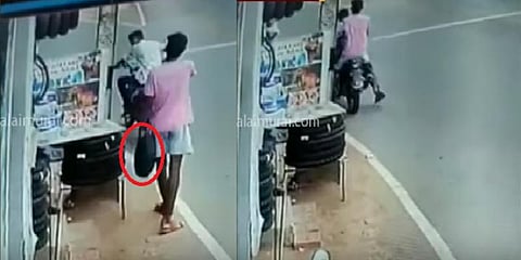 ‘இளைஞர்கள் டயரை திருடியதாக பரவிய வீடியோ’ - உண்மை என்ன ?