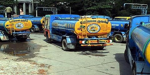 சென்னையில் மெட்ரோ லாரிகளில் வாங்கும் நீரின் விலை உயர்வு