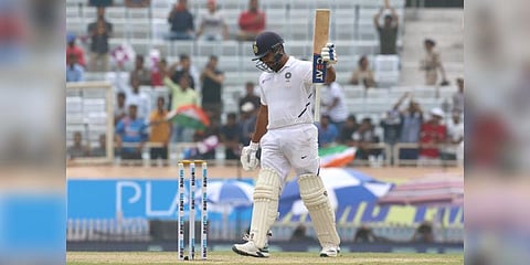 கடைசி டெஸ்ட்: சதம் விளாசினார் ரோகித் சர்மா