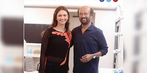 “படம் முழுக்க ரஜினிகூடவே இருப்பேன்” - ‘தர்பார்’ மகிழ்ச்சியில் இளம் நடிகை