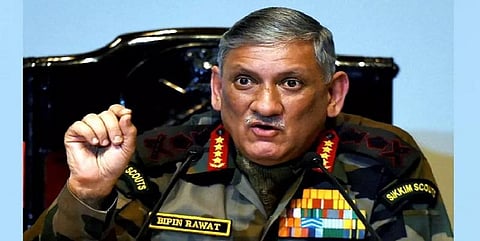 இந்தியா கொடுத்த பதிலடியால் 10 பாக். வீரர்கள் உயிரிழப்பு - பிபின் ராவத்