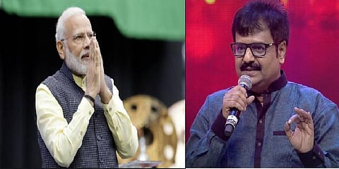 மோடியின் கவிதையை பாராட்டிய விவேக் - நன்றி கூறிய பிரதமர்