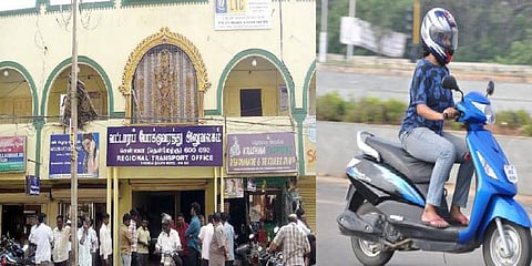 லைசென்ஸ் சோதனைக்கு பெண்கள் ஜீன்ஸ் அணிந்து வரக்கூடாதா? - அதிகாரிகள் விளக்கம்