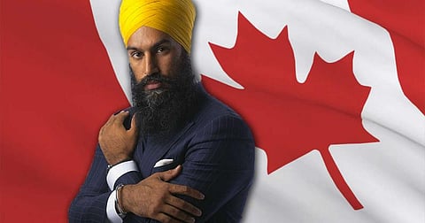 கனடாவில் 'கிங் மேக்கர்' ஆகும் சிங்