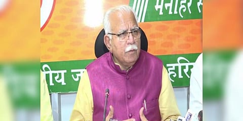 ஹரியானா தேர்தல்: முதல்வர் மனோகர் லால் கட்டார் முன்னிலை