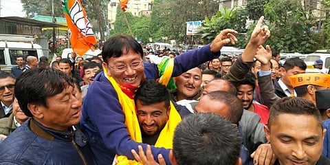 சிக்கிம் இடைத்தேர்தலில் பாஜக கூட்டணி வெற்றி