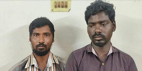 போலீஸ் குறித்து அவதூறு பேச்சு: விஜய் ரசிகர்கள் இருவர் கைது