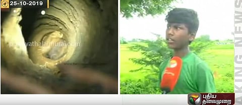 "பொக்லைன் வைத்து தோண்டினார்கள்; வேண்டாம் என்றோம்"- சிறுவன் மாதேஷ்