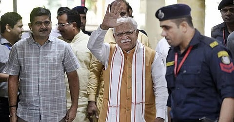 ஹரியானா முதல்வராக நாளை பதவியேற்கிறார் கட்டார் !