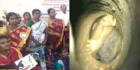 ''மீண்டு வா சுர்ஜித்'' - கண்ணீர் மல்க பிரார்த்தனை செய்த மாற்றுத்திறனாளிகள்