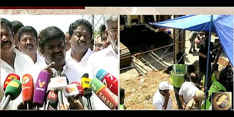 குழந்தை சுர்ஜித்திடம் எந்த அசைவும் இல்லை: அமைச்சர் விஜயபாஸ்கர்