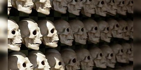 ‘குவியல் குவியலாக மனித மண்டை ஓடுகள்’ - மெக்சிகோ சோதனையில் அதிர்ச்சி