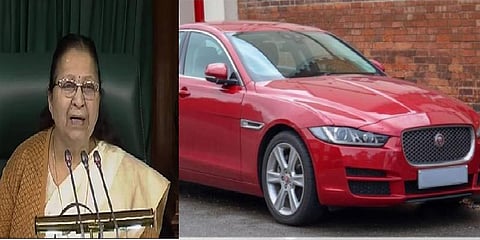 சுமித்ரா மகாஜனுக்காக ரூ48 லட்சத்தில் வாங்கப்பட்ட சொகுசு கார் - 3 ஆண்டுகளாக பயன்பாட்டில் இல்லை