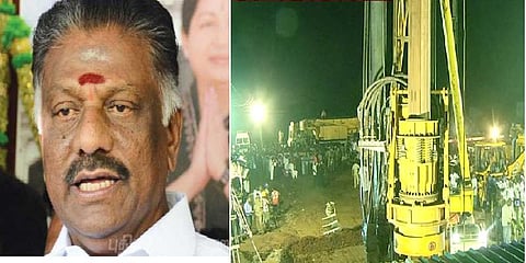 பாறைகளாக இருப்பதால் துளையிடுவது சற்று சிரமமாக உள்ளது - ஓபிஎஸ் ட்வீட்