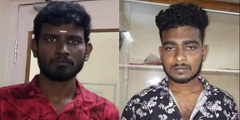 நடந்து சென்றவரிடம் செல்போன் பறித்த இருவர் கைது - ஒருவருக்கு வலைவீச்சு