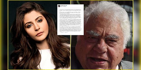 ’உங்களைச் சொல்லல’: அனுஷ்கா சர்மாவிடம் மன்னிப்பு கேட்ட பரூக் என்ஜினீயர்