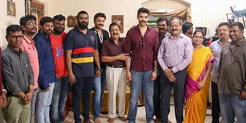 பூஜையுடன் தொடங்கியது சிபிராஜின் ’கபடதாரி’