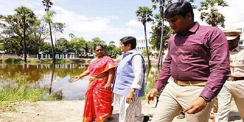 நீர்நிலைகளில் உயர்ந்த நீர்மட்டம் - காரைக்கால் மாவட்ட நிர்வாகத்தை பாராட்டிய கிரண் பேடி