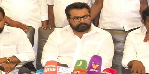 “ஜெயலலிதாவால் அதிமுகவில் தொடர்ந்து பயணிக்க வேண்டியிருந்தது” - சரத்குமார்