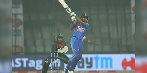 முதல் டி20 : பங்களாதேஷ்க்கு எதிராக 148 ரன்கள் சேர்த்த இந்தியா