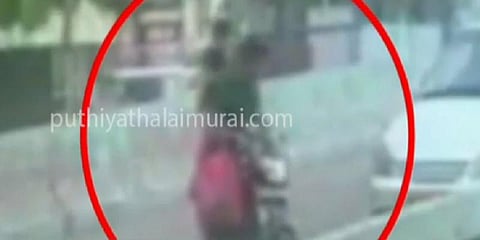 மாஞ்சா நூல் அறுத்து சிறுவன் உயிரிழப்பு - சிசிடிவி காட்சிகள் வெளியீடு