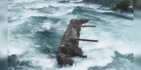 101 ஆண்டுகளுக்கு முன் மூழ்கிய கப்பல் - நயாகரா நீர்வீழ்ச்சியில் கண்டுபிடிப்பு