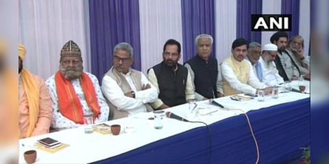 அயோத்தி வழக்கு : இஸ்லாமிய பிரதிநிதிகளுடன் பாஜக, ஆர்.எஸ்.எஸ் ஆலோசனை