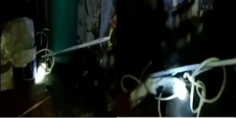 விநோத சத்தம்: நடு இரவில் அலறி எழுந்த நபருக்கு அதிர்ச்சி..!