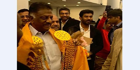 சிகாகோவில் ஓபிஎஸ் - உற்சாக வரவேற்பு அளித்த அமெரிக்க வாழ் தமிழ் மக்கள்