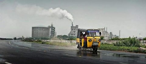 காற்று மாசில் டெல்லியை மிஞ்சியது சென்னை?