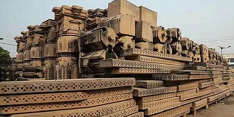 30 வருடங்களாக தயாராகும் தூண்கள்: ஏப்ரல் முதல் அயோத்தியில் ராமர் கோயில் பணி?