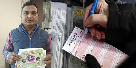 மருத்துவமனைக்கு சென்று திரும்புகையில் அடித்த அதிர்ஷ்டம்: கோடீஸ்வரரான பெயிண்டர்!