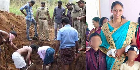 தகாத உறவால் கணவரை கொன்ற மனைவி - குழந்தையையும் கொன்றது கண்டுபிடிப்பு.!