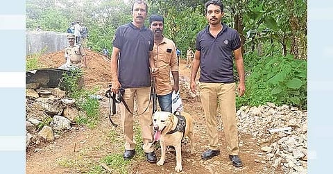 கொலை வழக்கில் திருப்பம் - புதைக்கப்பட்ட உடலைக் கண்டறிந்த 'மோப்ப நாய் ஜெனி'