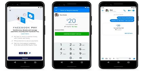 'இனி இதன் வழியாகவும் பணம் அனுப்பலாம்': ஃபேஸ்புக் கொடுத்த புதிய வசதி