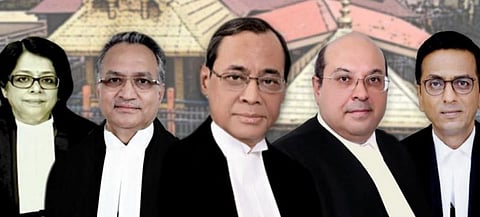 சபரிமலை வழக்கு: 7 நீதிபதிகள் அமர்வுக்கு மாற்ற பரிந்துரை