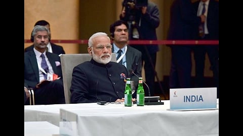 பயங்கரவாதத்தால் ஆண்டுக்கு ரூ.70 லட்சம் கோடி இழப்பு - பிரிக்ஸ் மாநாட்டில் மோடி பேச்சு