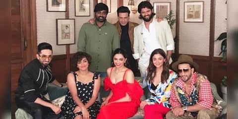 ரன்வீர், தீபிகா, அலியாவுடன் விஜய் சேதுபதி- வைரலாகும் புகைப்படம்