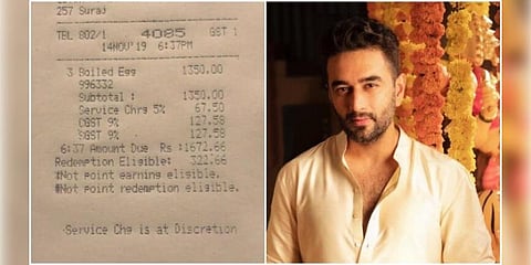 ஆத்தாடி, 3 அவிச்ச முட்டைகளுக்கு 1672 ரூபாயா? இசை அமைப்பாளர் அப்செட்!