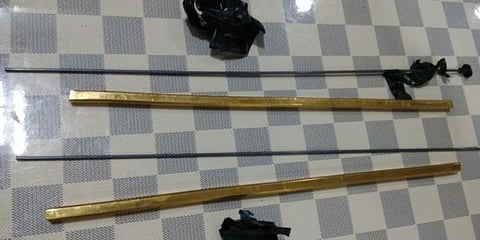 சூட்கேஸ் கைப்பிடியில் தங்கக் கம்பி.. விமான நிலையத்தில் சிக்கிய நபர்..!